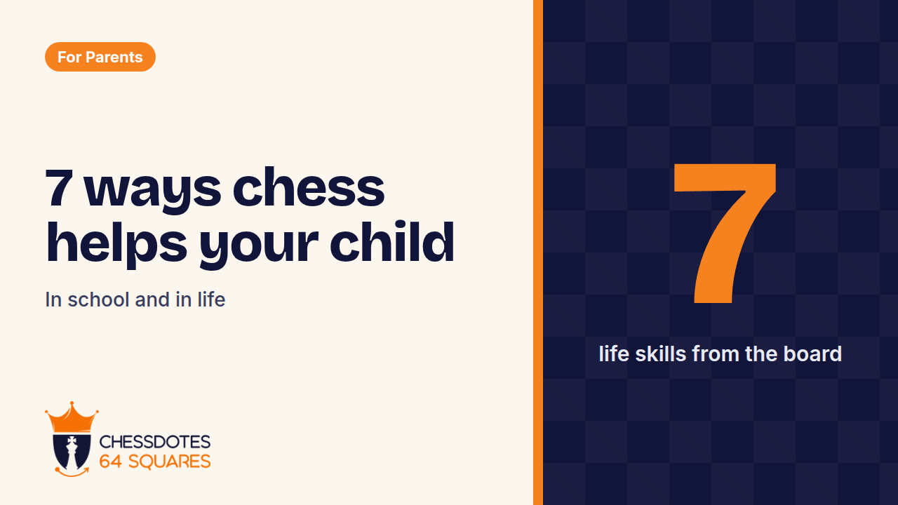 7 ways chess helps your child in school and in life