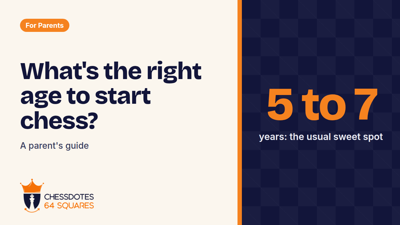 What is the right age to start chess? A parent’s guide