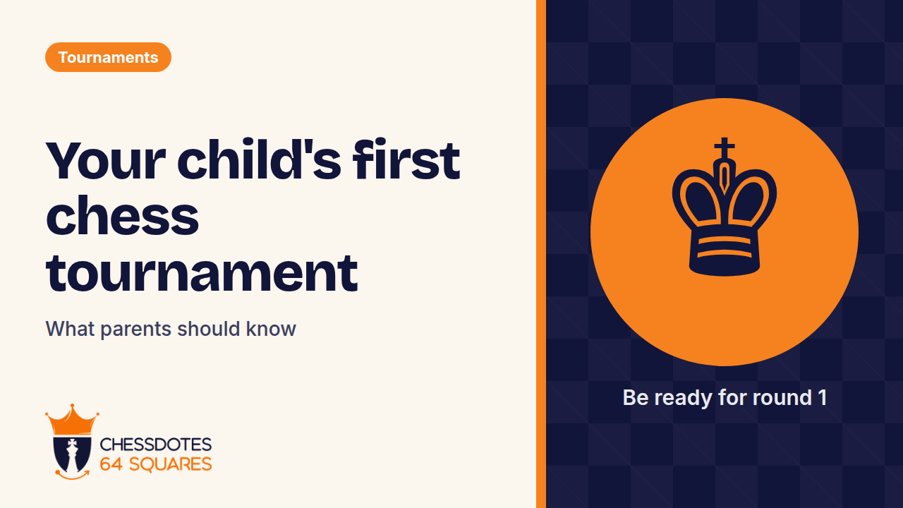 Your child’s first chess tournament: what parents should know