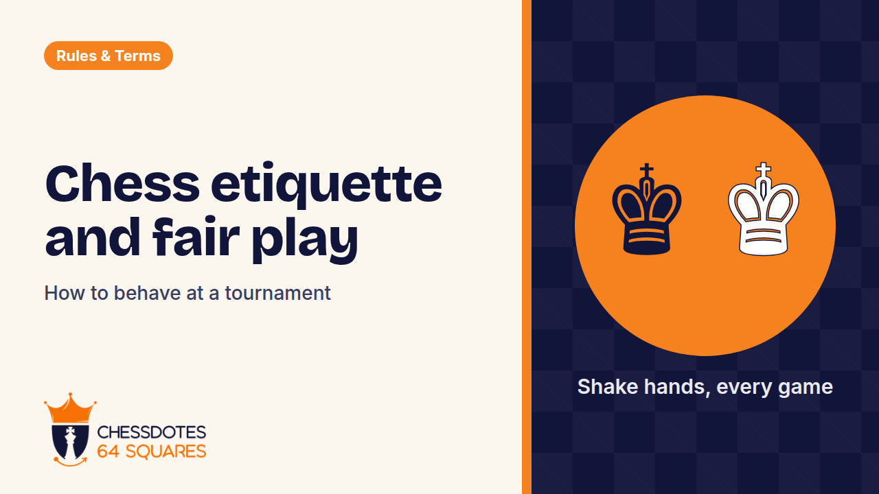 Chess etiquette and fair play: how to behave at a tournament